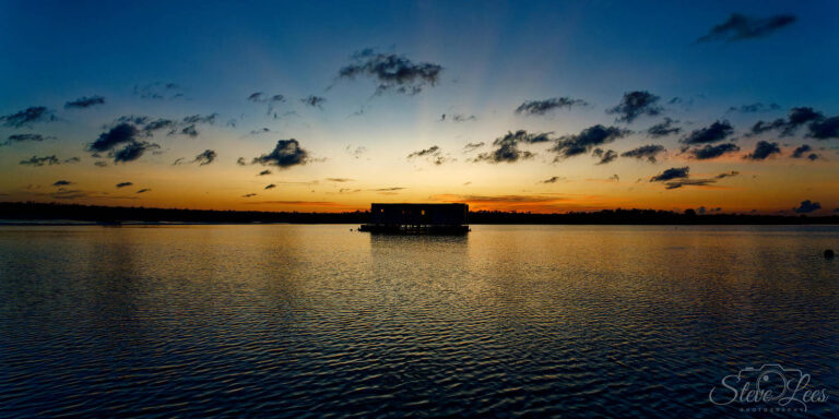 Cygnet Bay Boathouse Sunrise